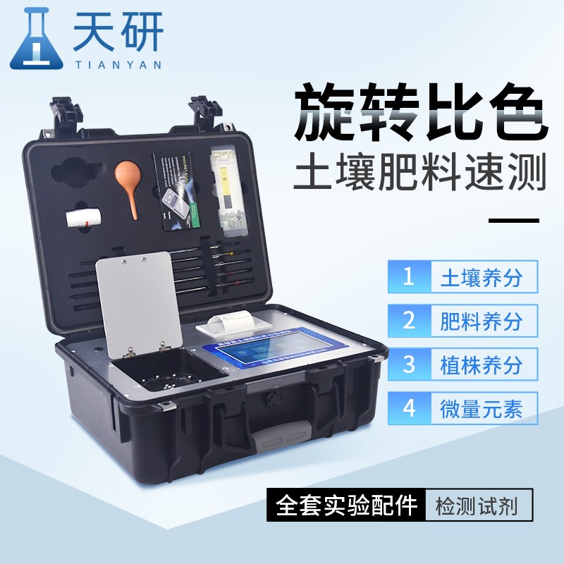 測土儀實驗室儀器設備配置方案